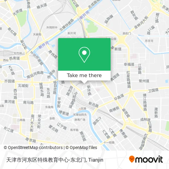 天津市河东区特殊教育中心-东北门 map