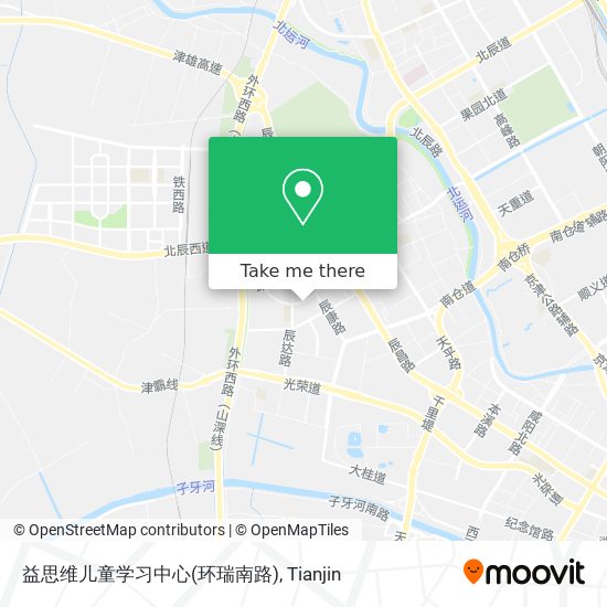 益思维儿童学习中心(环瑞南路) map