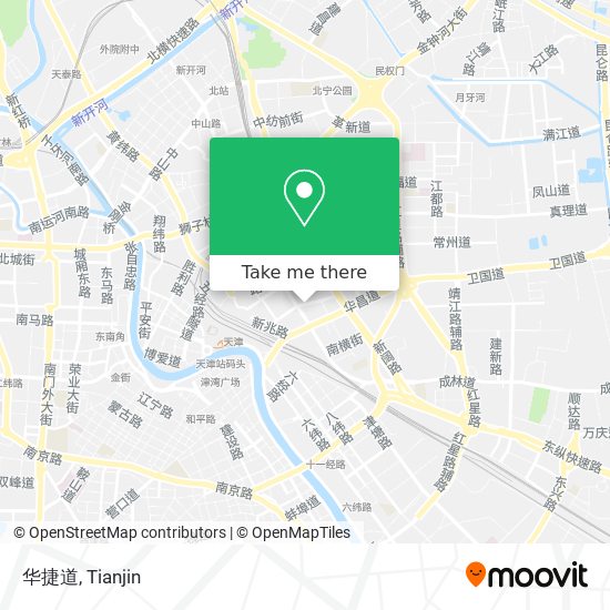 华捷道 map
