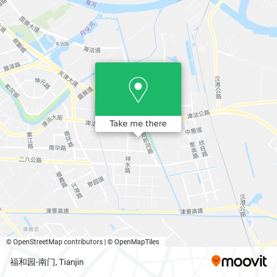 福和园-南门 map