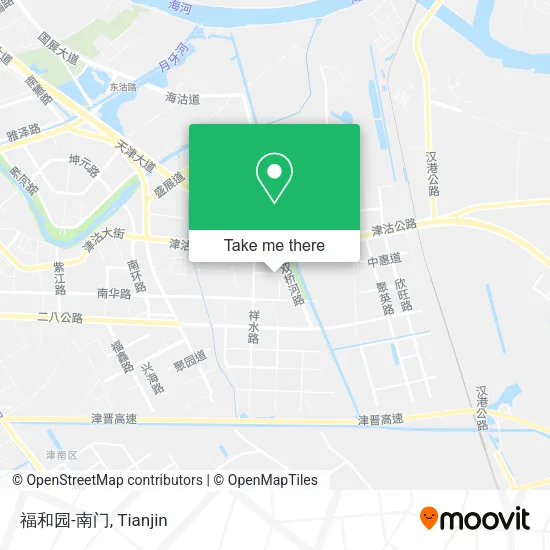 福和园-南门 map
