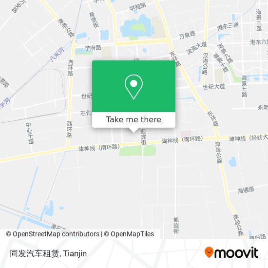 同发汽车租赁 map