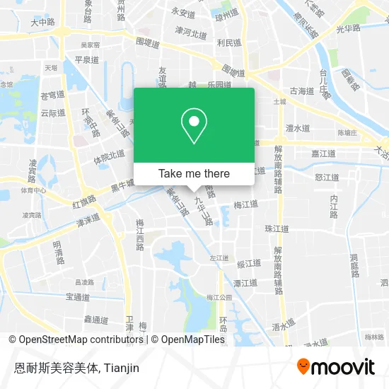 恩耐斯美容美体 map