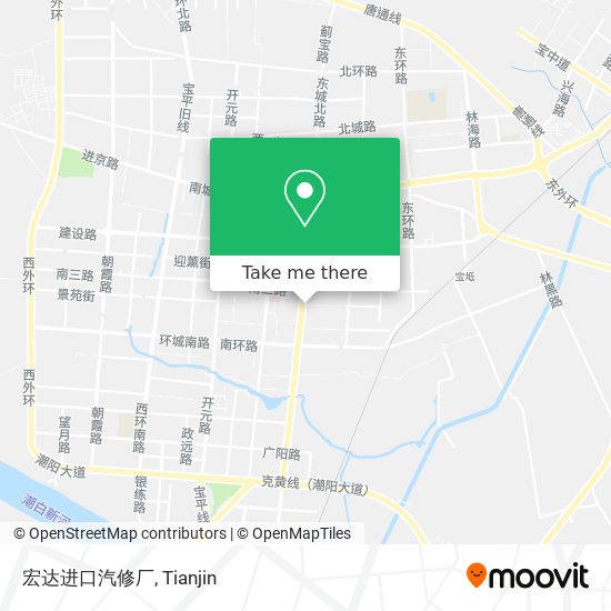 宏达进口汽修厂 map