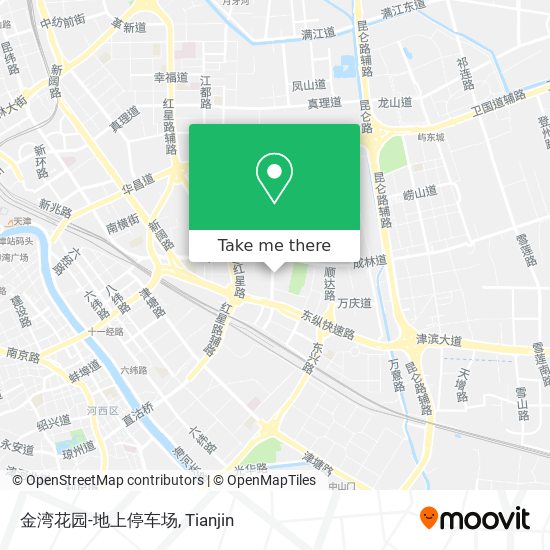 金湾花园-地上停车场 map