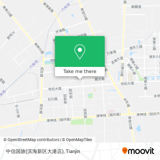 中信国旅(滨海新区大港店) map
