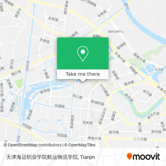 天津海运职业学院航运物流学院 map