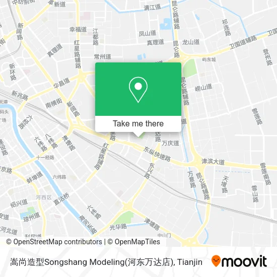 嵩尚造型Songshang Modeling(河东万达店) map