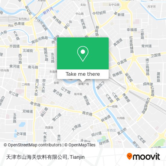 天津市山海关饮料有限公司 map