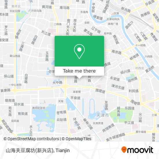 山海关豆腐坊(新兴店) map