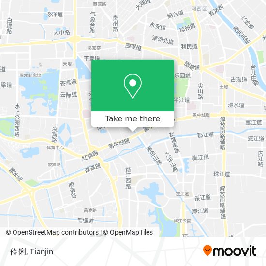 伶俐 map