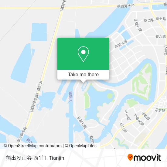 熊出没山谷-西1门 map