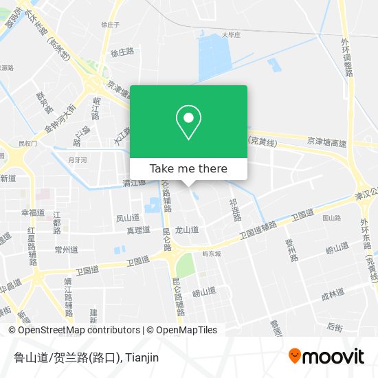 鲁山道/贺兰路(路口) map