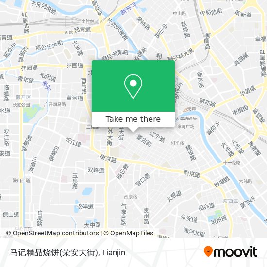马记精品烧饼(荣安大街) map