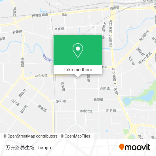 万卉路养生馆 map