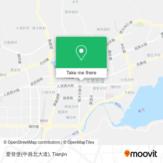 爱登堡(中昌北大道) map