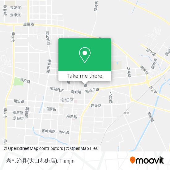 老韩渔具(大口巷街店) map