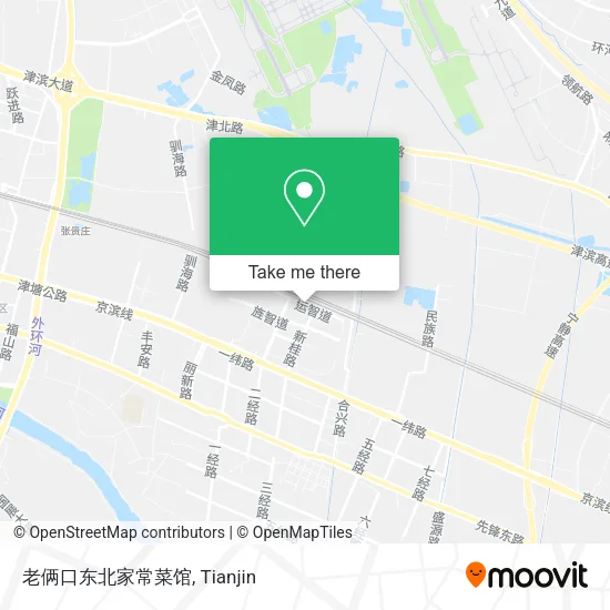 老俩口东北家常菜馆 map