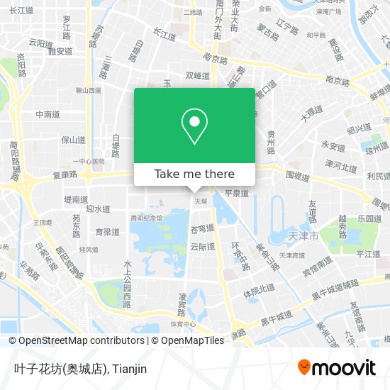 叶子花坊(奥城店) map