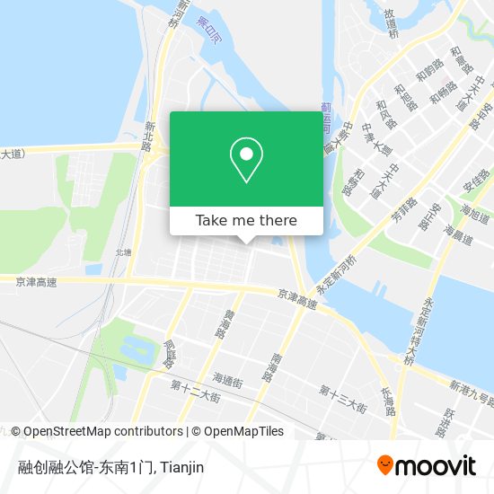融创融公馆-东南1门 map