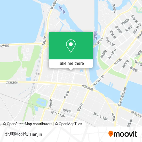 北塘融公馆 map