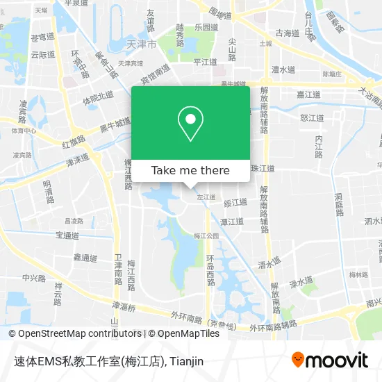 速体EMS私教工作室(梅江店) map