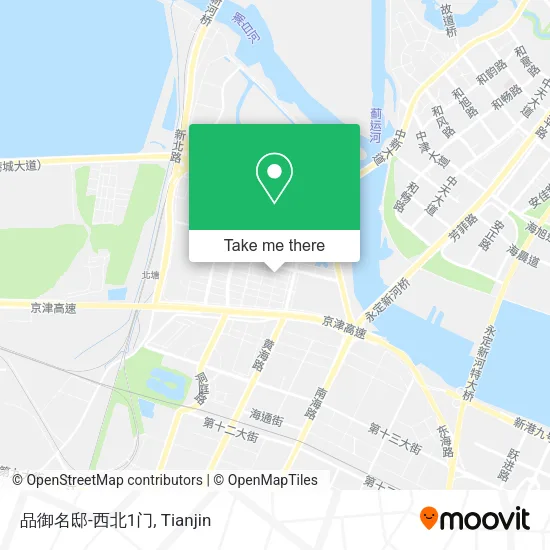 品御名邸-西北1门 map