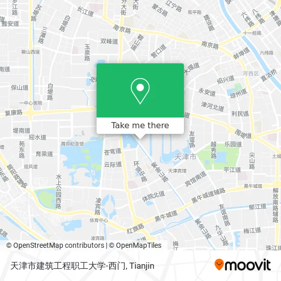 天津市建筑工程职工大学-西门 map