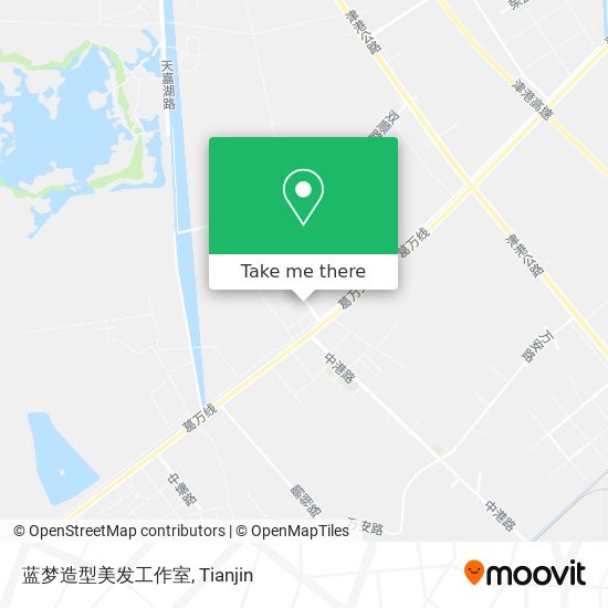 蓝梦造型美发工作室 map