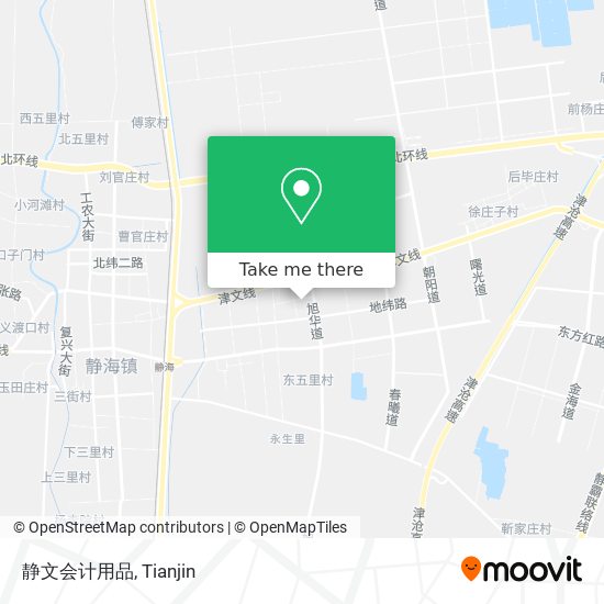 静文会计用品 map