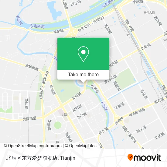北辰区东方爱婴旗舰店 map