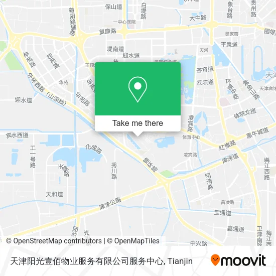 天津阳光壹佰物业服务有限公司服务中心 map