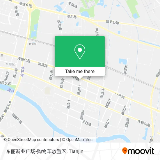 东丽新业广场-购物车放置区 map