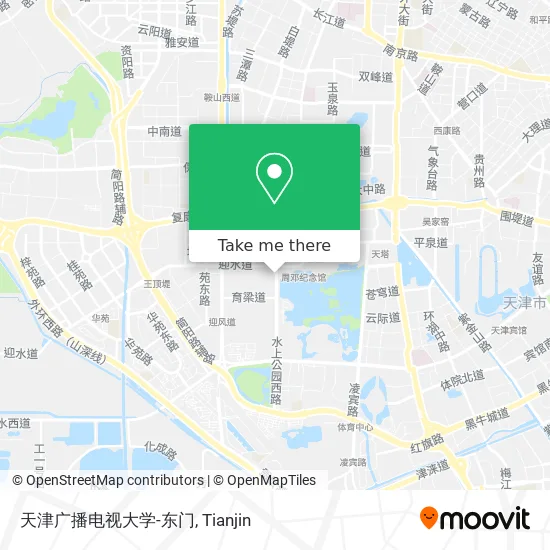 天津广播电视大学-东门 map