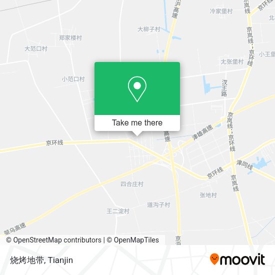 烧烤地带 map