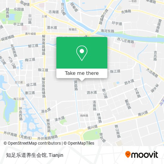 知足乐道养生会馆 map