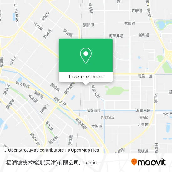 福润德技术检测(天津)有限公司 map