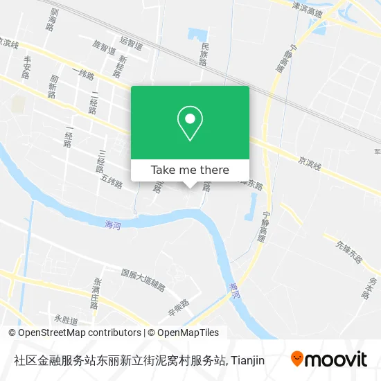 社区金融服务站东丽新立街泥窝村服务站 map
