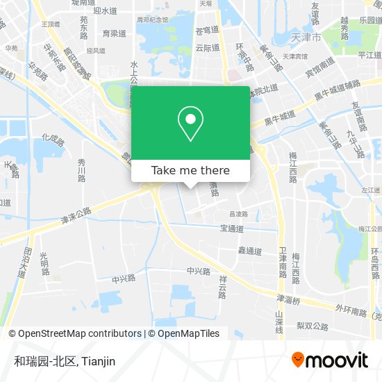 和瑞园-北区 map