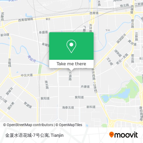 金厦水语花城-7号公寓 map