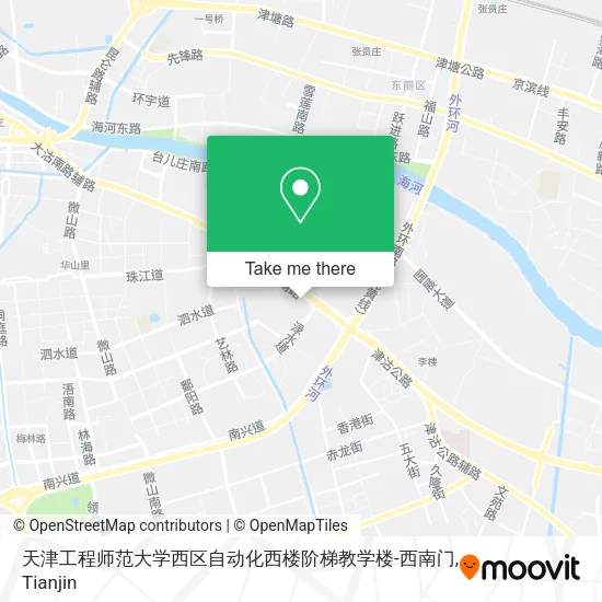 天津工程师范大学西区自动化西楼阶梯教学楼-西南门 map