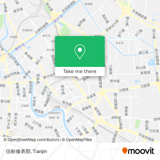 信标修表部 map