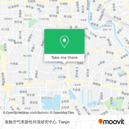 座舱空气革新性环境研究中心 map