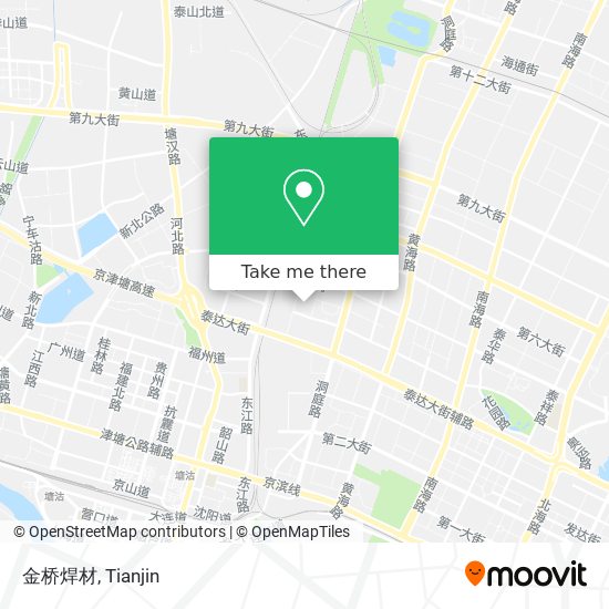 金桥焊材 map