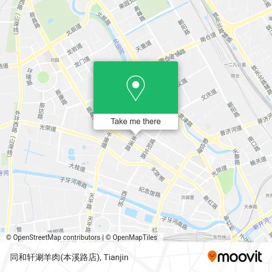 同和轩涮羊肉(本溪路店) map