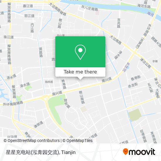 星星充电站(泓青园交流) map