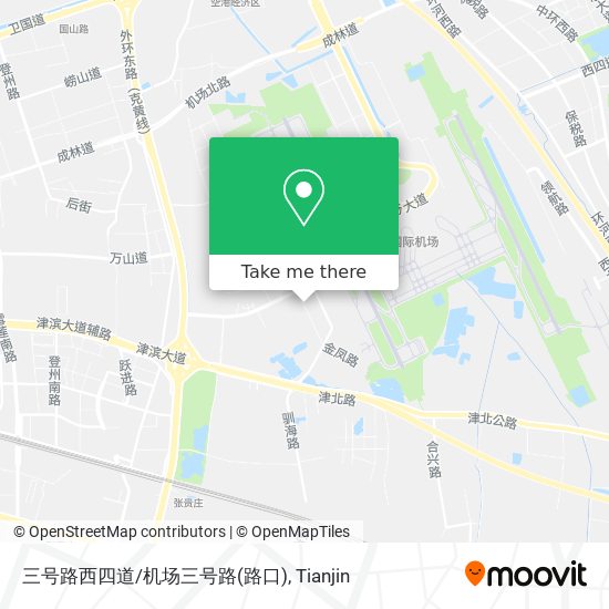 三号路西四道/机场三号路(路口) map