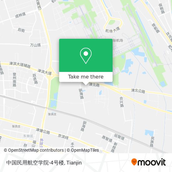 中国民用航空学院-4号楼 map