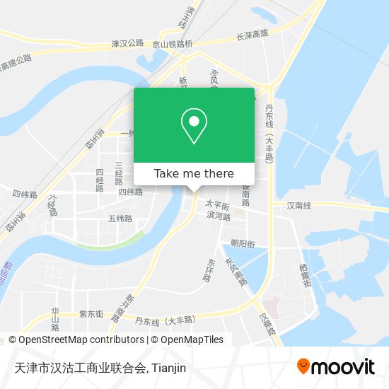 天津市汉沽工商业联合会 map