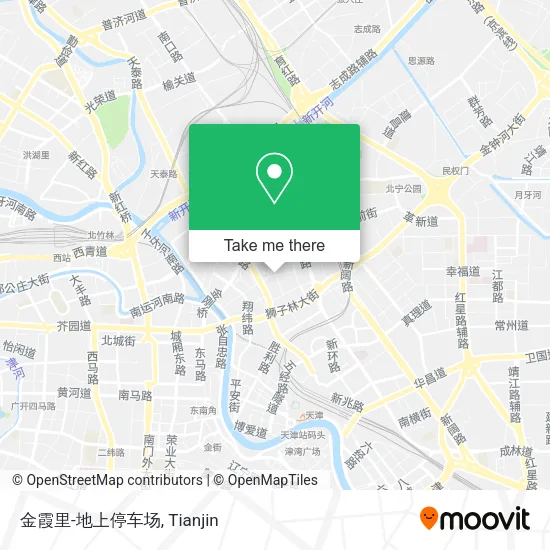 金霞里-地上停车场 map